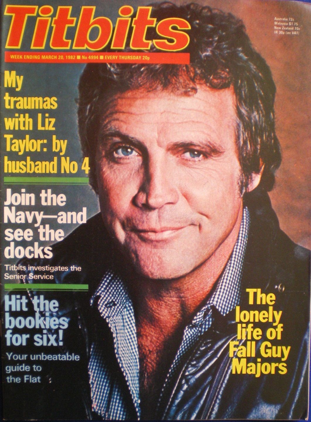 TITBITS magazine side cover 20 March 1982