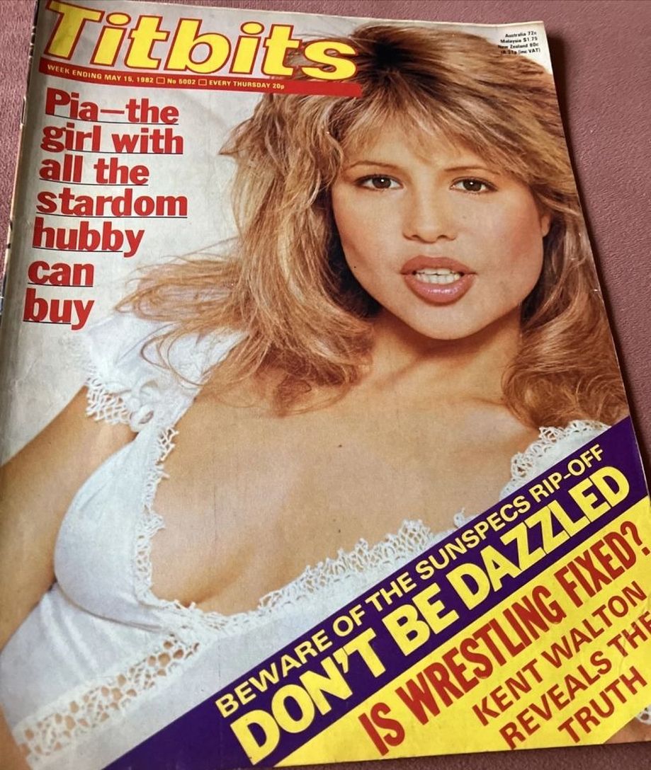 TITBITS magazine side cover Issue 5002 15 May 1982