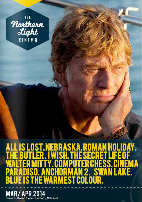 NORTHERN LIGHT CINEMA magazine side cover Issue 8 March/April 2014