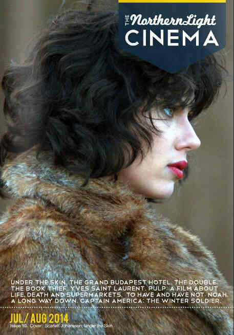 NORTHERN LIGHT CINEMA magazine side cover Issue 10 July/August 2014