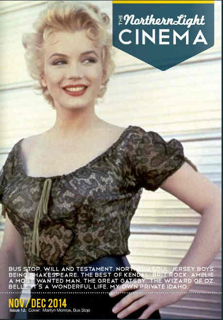 NORTHERN LIGHT CINEMA magazine side cover Issue 12 November/December 2014