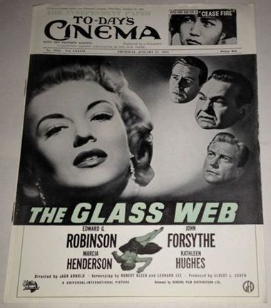 TODAYS CINEMA magazine side cover ? January 1952
