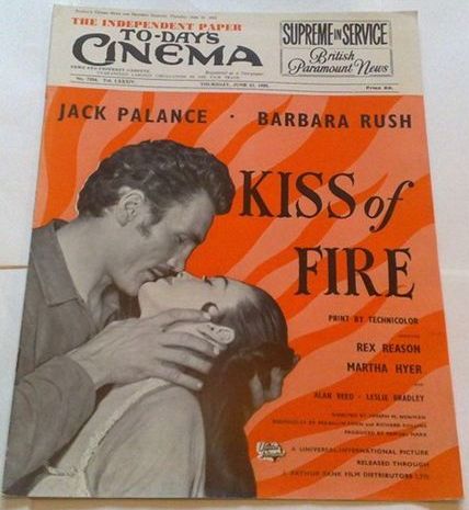 TODAYS CINEMA magazine side cover 23 June 1955