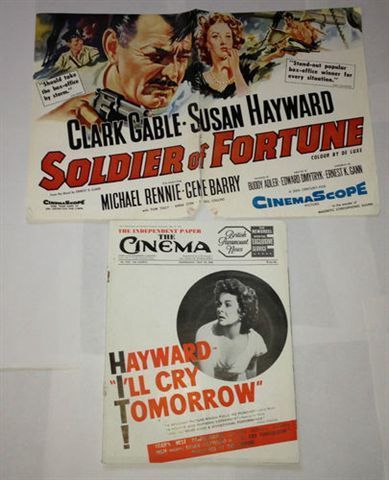TODAYS CINEMA magazine side cover ? 1956