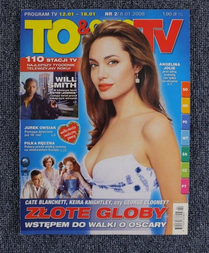 TO AND OWO TV magazine side cover Issue 2 8 January 2008