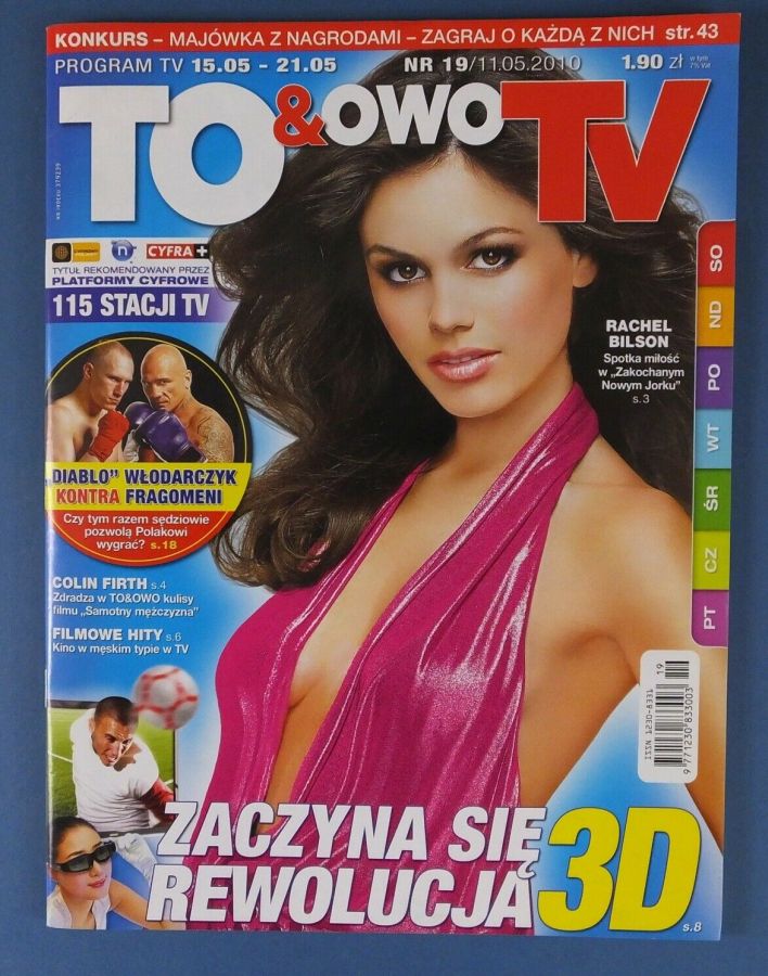 TO AND OWO TV magazine side cover Issue 19 15 May 2010