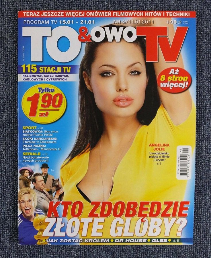 TO AND OWO TV magazine side cover Issue 2 15 January 2011