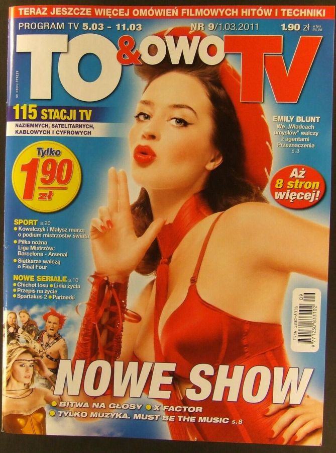 TO AND OWO TV magazine side cover Issue 9 5 March 2011