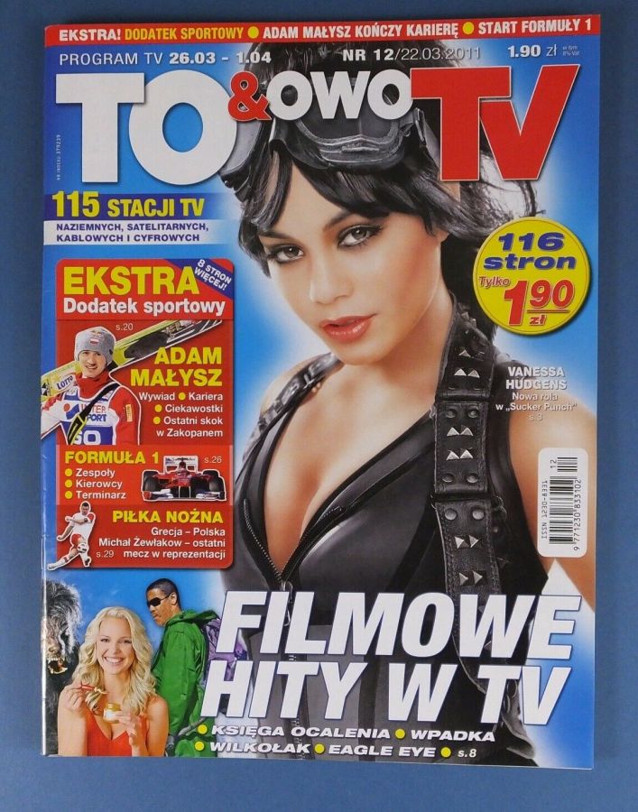 TO AND OWO TV magazine side cover Issue 12 26 March 2011