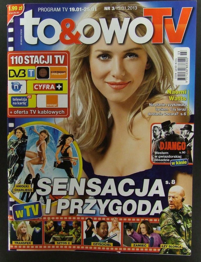 TO AND OWO TV magazine side cover Issue 3 19 January 2013