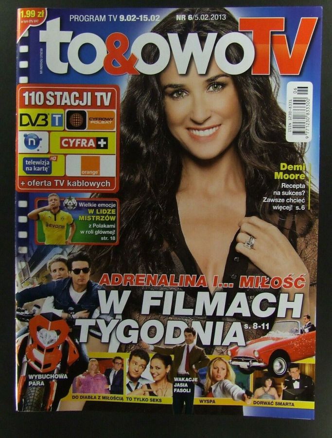 TO AND OWO TV magazine side cover Issue 6 9 February 2013