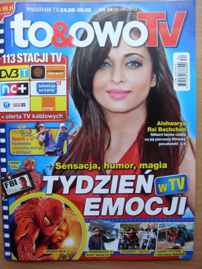 TO AND OWO TV magazine side cover Issue 34 24 August 2013