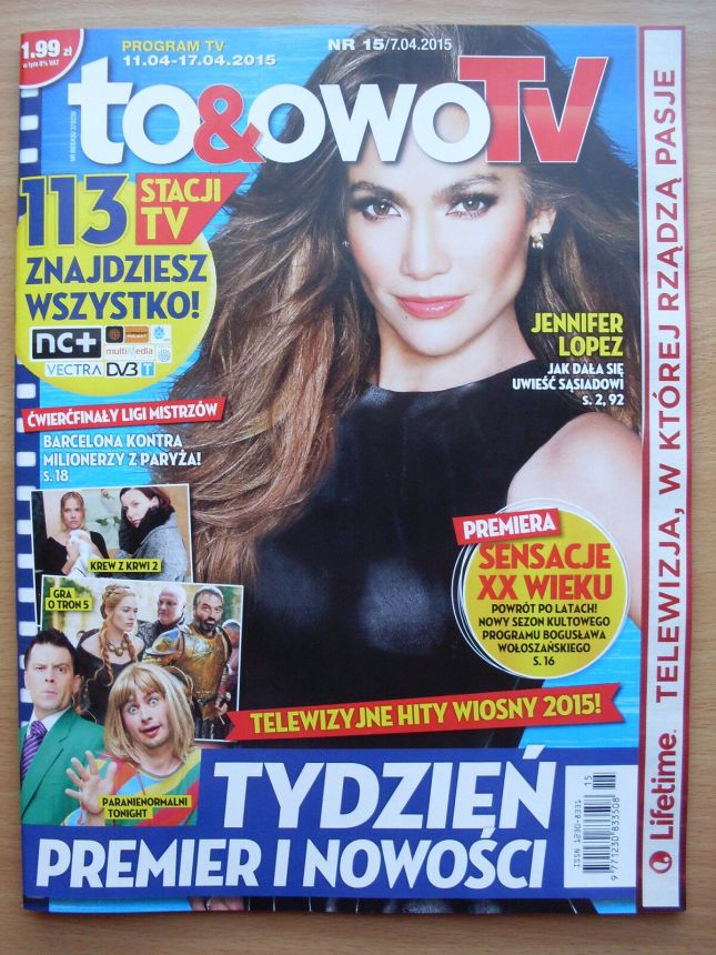 TO AND OWO TV magazine side cover Issue 15 11 April 2015