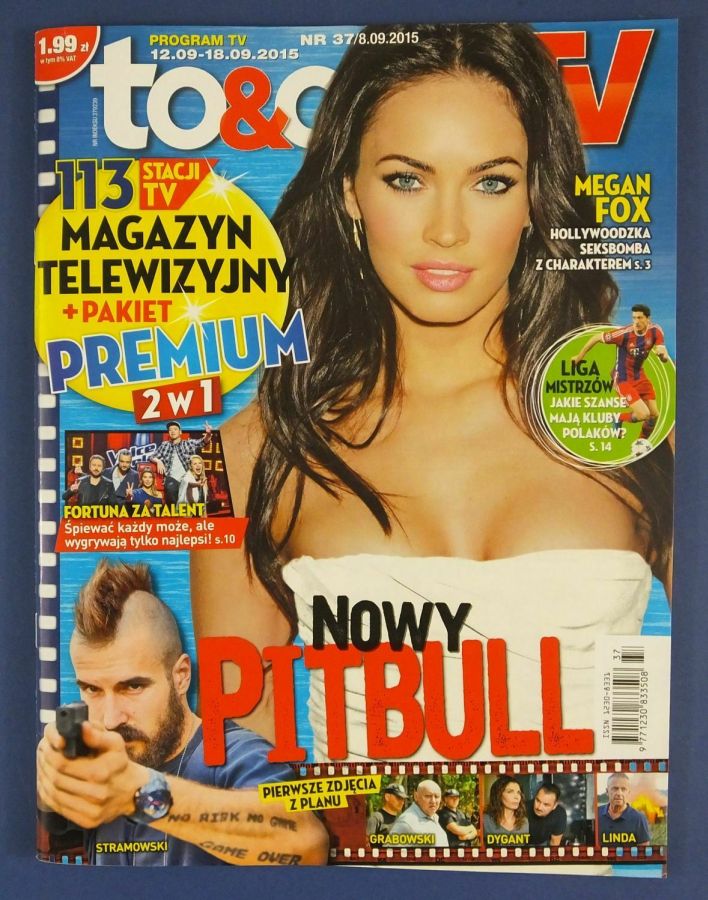 TO AND OWO TV magazine side cover Issue 37 12 September 2015