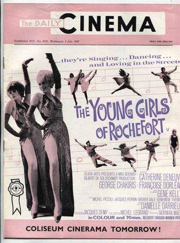TODAYS CINEMA magazine side cover 5 July 1967