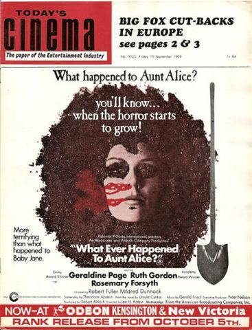TODAYS CINEMA magazine side cover 19 September 1969