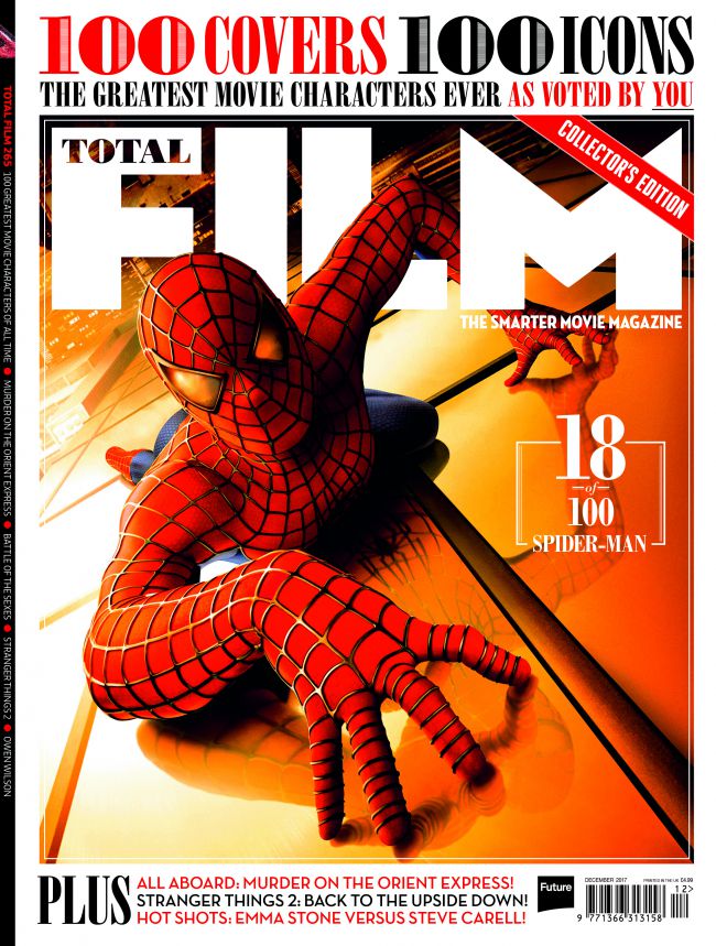TOTAL FILM December 2017 THE OTHER 99 magazine side cover Issue 18  December 2017