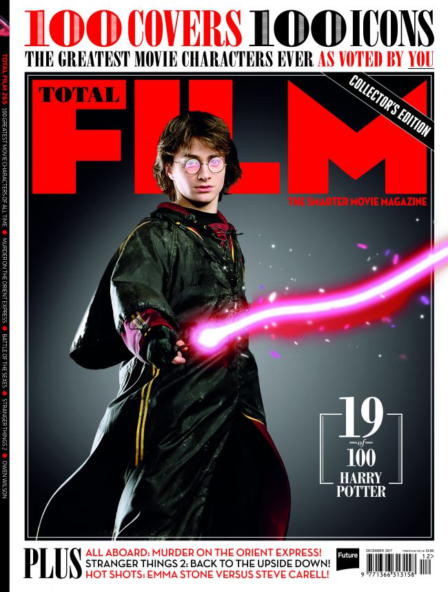 TOTAL FILM December 2017 THE OTHER 99 magazine side cover Issue 19  December 2017