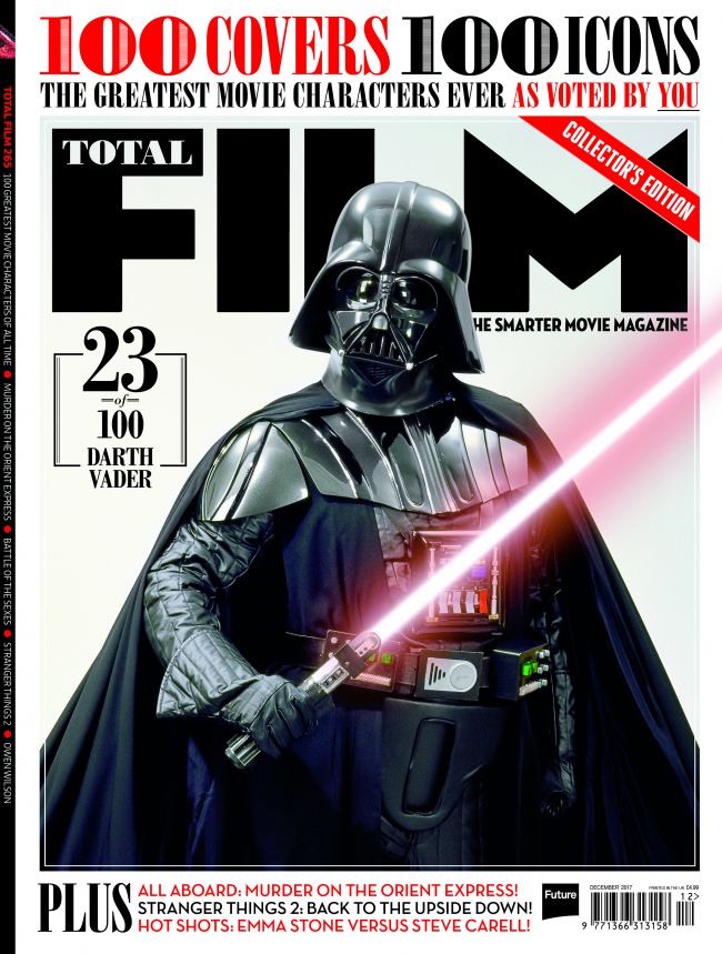 TOTAL FILM December 2017 THE OTHER 99 magazine side cover Issue 23  December 2017
