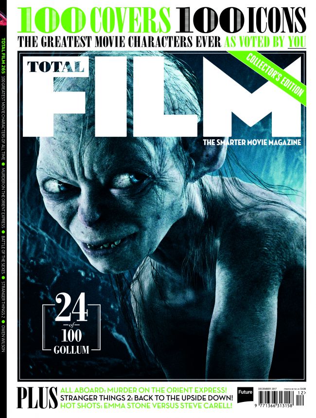 TOTAL FILM December 2017 THE OTHER 99 magazine side cover Issue 24  December 2017