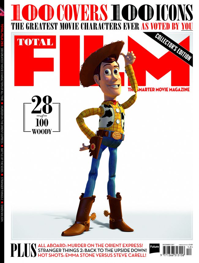 TOTAL FILM December 2017 THE OTHER 99 magazine side cover Issue 28  December 2017