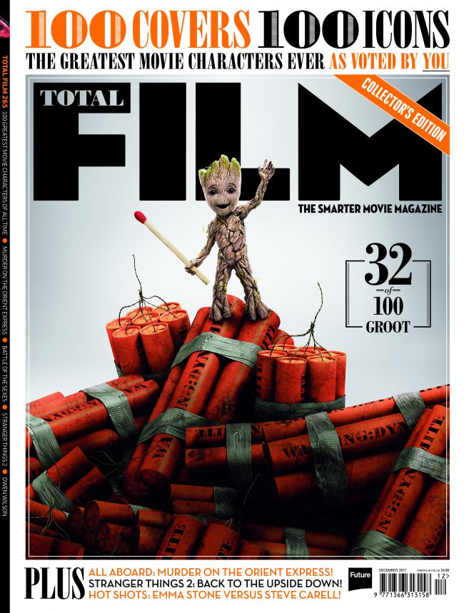 TOTAL FILM December 2017 THE OTHER 99 magazine side cover Issue 32  December 2017