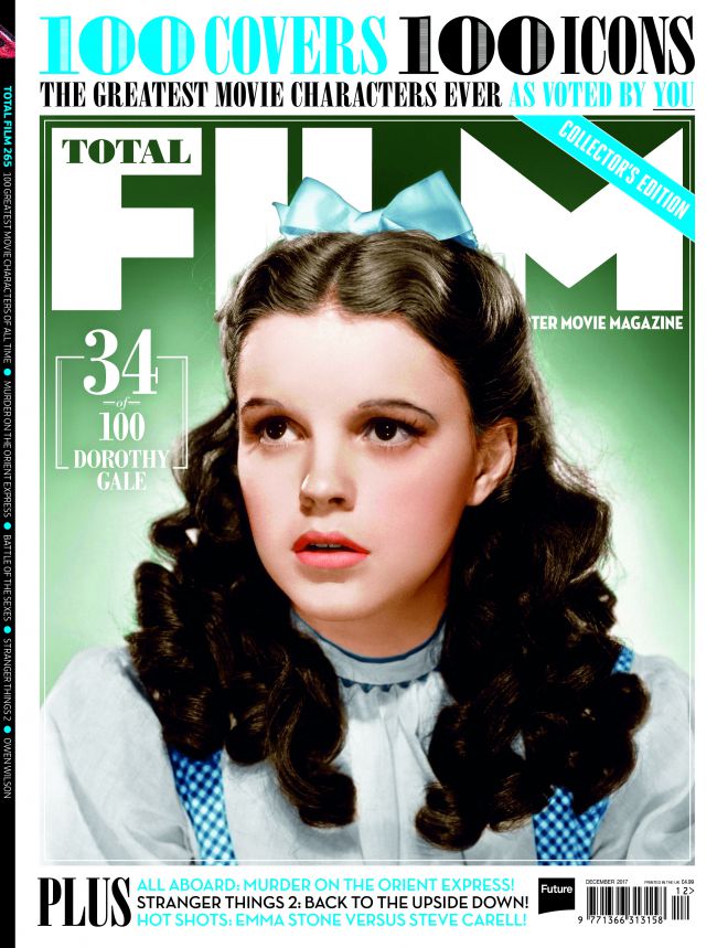 TOTAL FILM December 2017 THE OTHER 99 magazine side cover Issue 34  December 2017