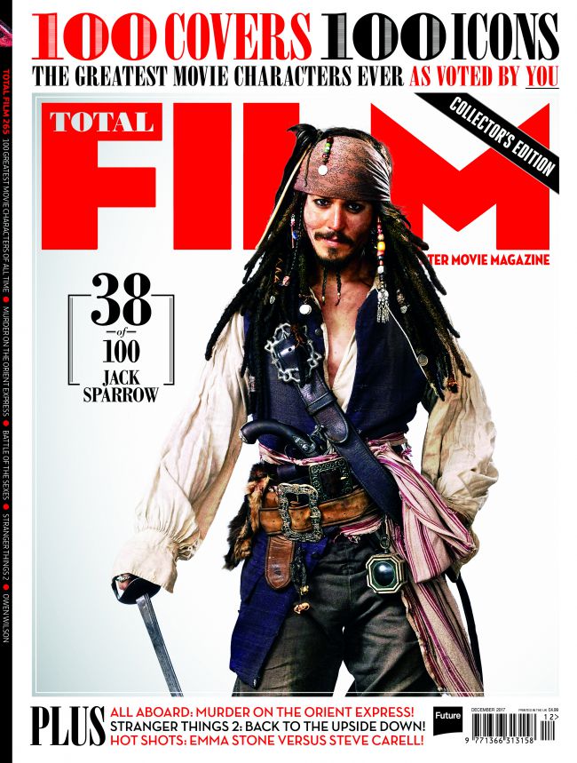 TOTAL FILM December 2017 THE OTHER 99 magazine side cover Issue 38  December 2017
