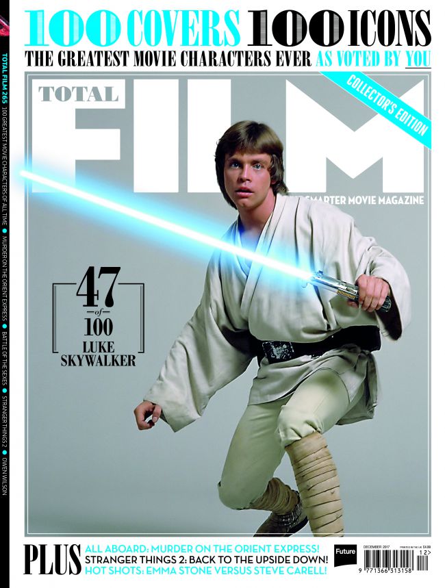 TOTAL FILM December 2017 THE OTHER 99 magazine side cover Issue 47  December 2017