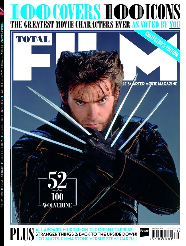 TOTAL FILM December 2017 THE OTHER 99 magazine side cover Issue 52  December 2017