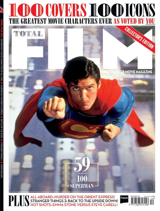 TOTAL FILM December 2017 THE OTHER 99 magazine side cover Issue 59  December 2017