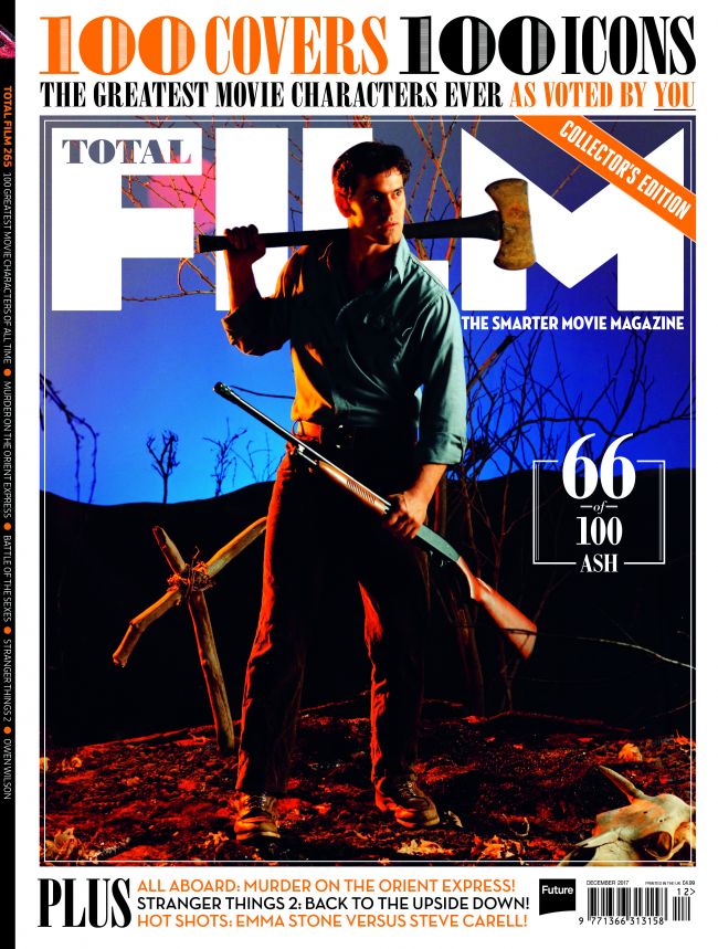 TOTAL FILM December 2017 THE OTHER 99 magazine side cover Issue 66  December 2017