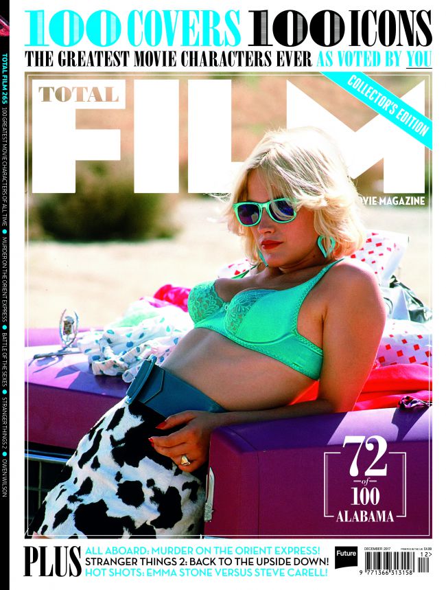 TOTAL FILM December 2017 THE OTHER 99 magazine side cover Issue 72  December 2017