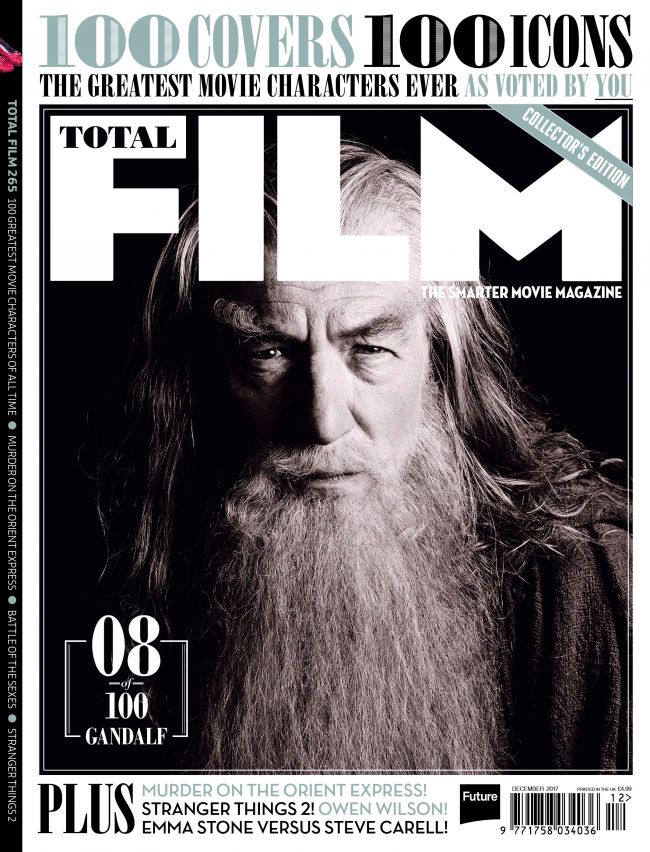 TOTAL FILM December 2017 THE OTHER 99 magazine side cover Issue 8  December 2017
