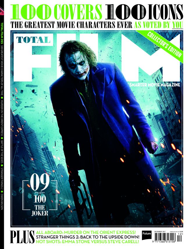TOTAL FILM December 2017 THE OTHER 99 magazine side cover Issue 9  December 2017