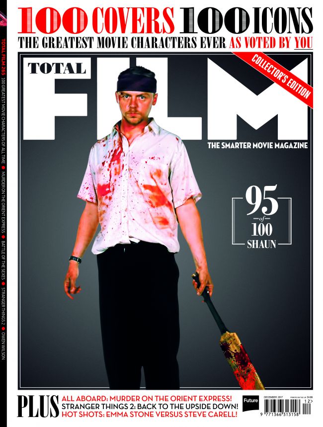 TOTAL FILM December 2017 THE OTHER 99 magazine side cover Issue 95  December 2017