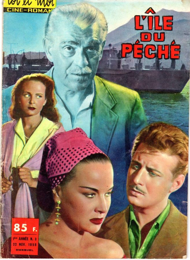 TOI ET MOI magazine side cover Issue 3 22 November 1958