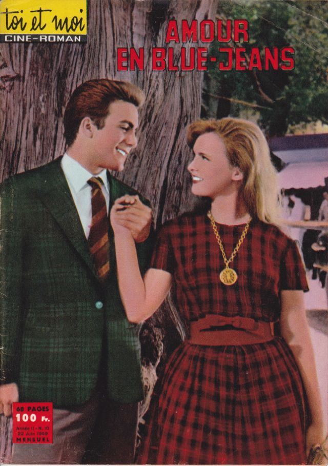 TOI ET MOI magazine side cover Issue 10 22 June 1959
