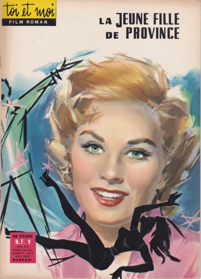 TOI ET MOI magazine side cover Issue 3 April 1960
