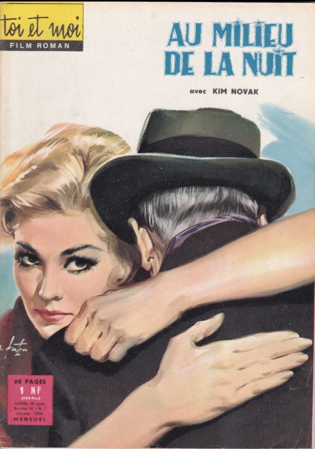 TOI ET MOI magazine side cover Issue 1 January 1961
