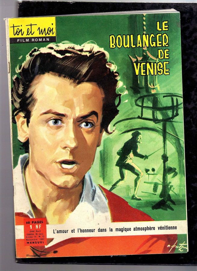 TOI ET MOI magazine side cover Issue 12 November 1961
