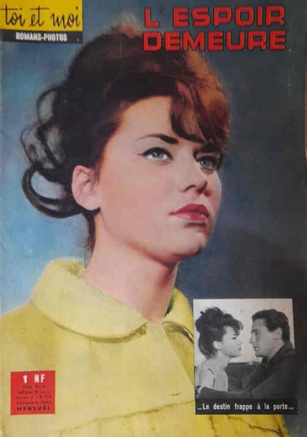 TOI ET MOI magazine side cover Issue 54  December 1962