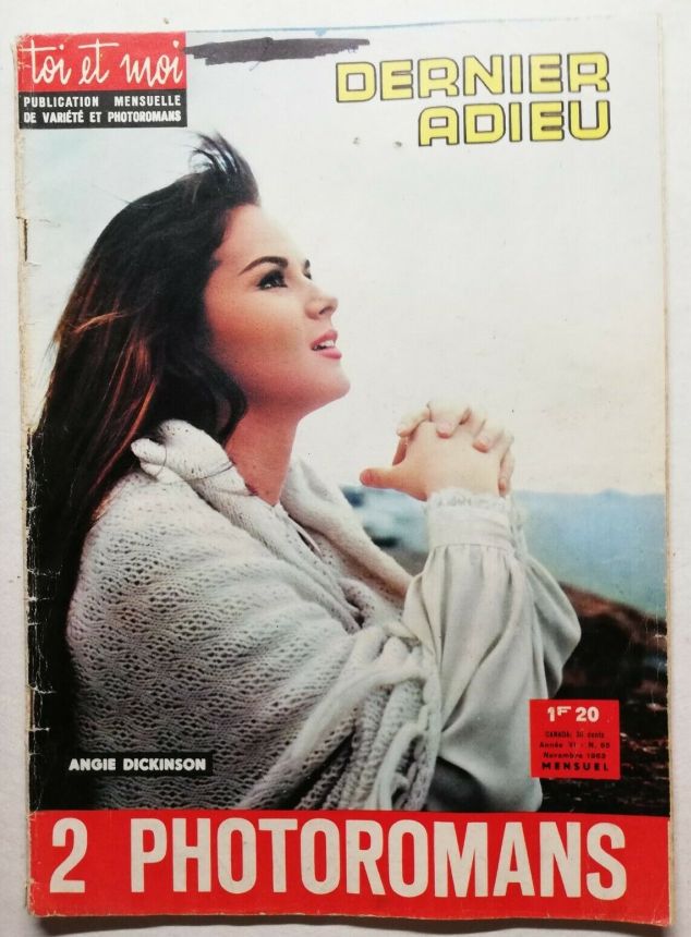TOI ET MOI magazine side cover Issue 65  November 1963