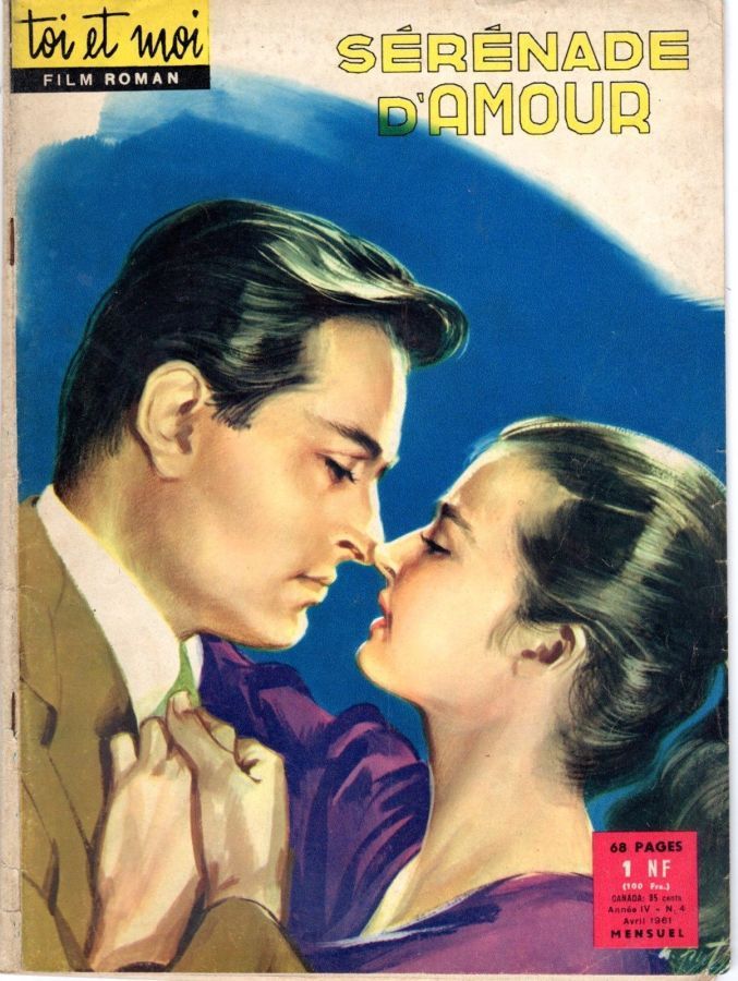 TOI ET MOI magazine side cover  April 1961