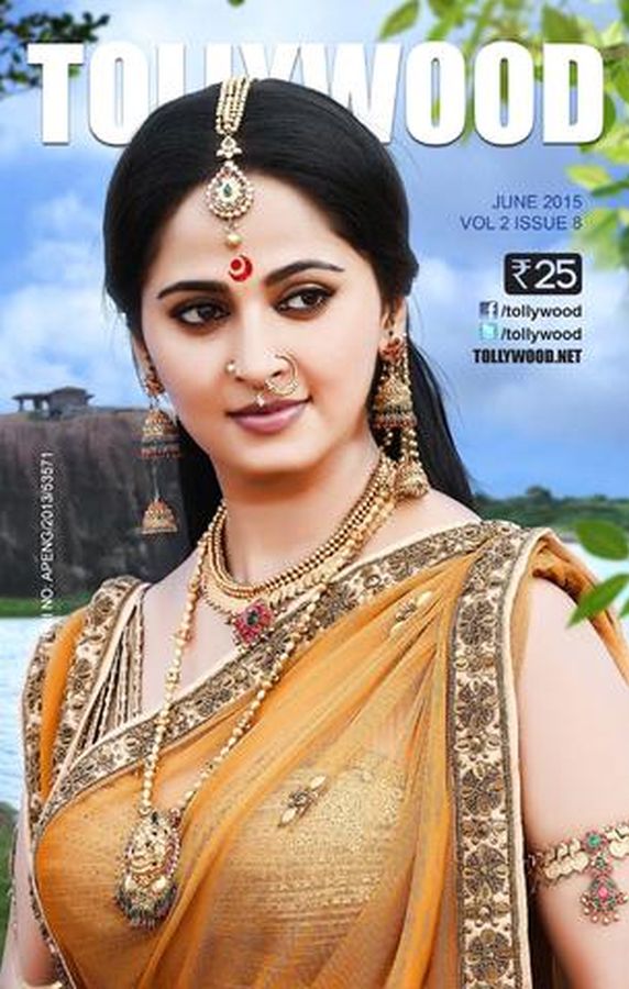 TOLLYWOOD magazine side cover June 2015