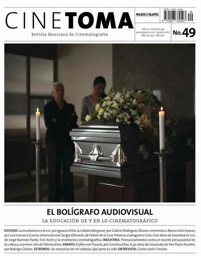CINE TOMA magazine side cover Issue 49 November 2016