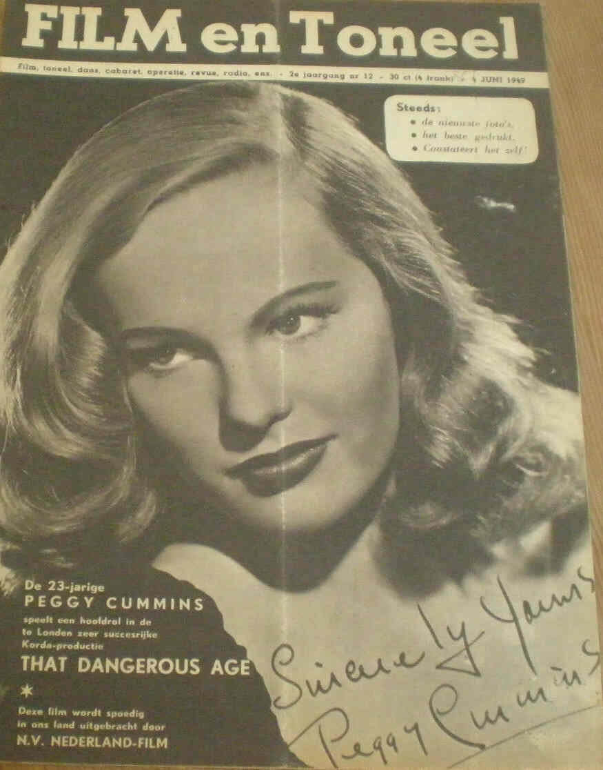 FILM EN TONEEL magazine side cover 4 June 1949