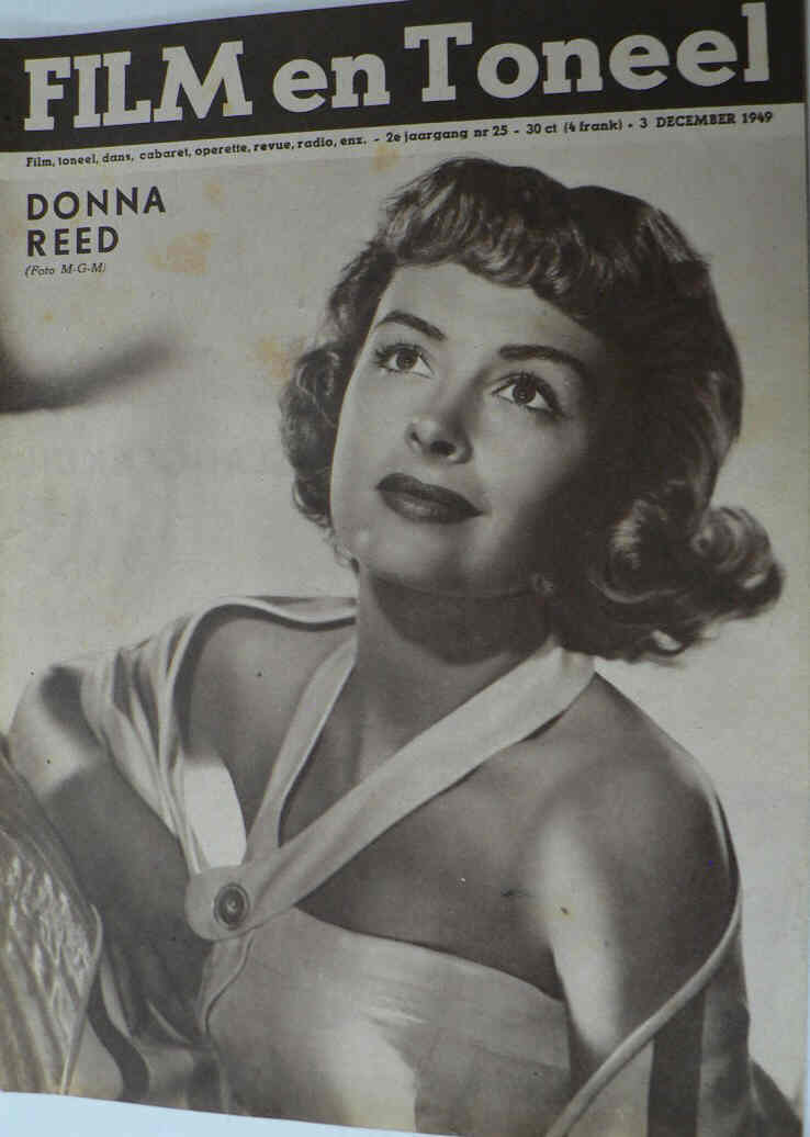 FILM EN TONEEL magazine side cover Issue 25 3 December 1949