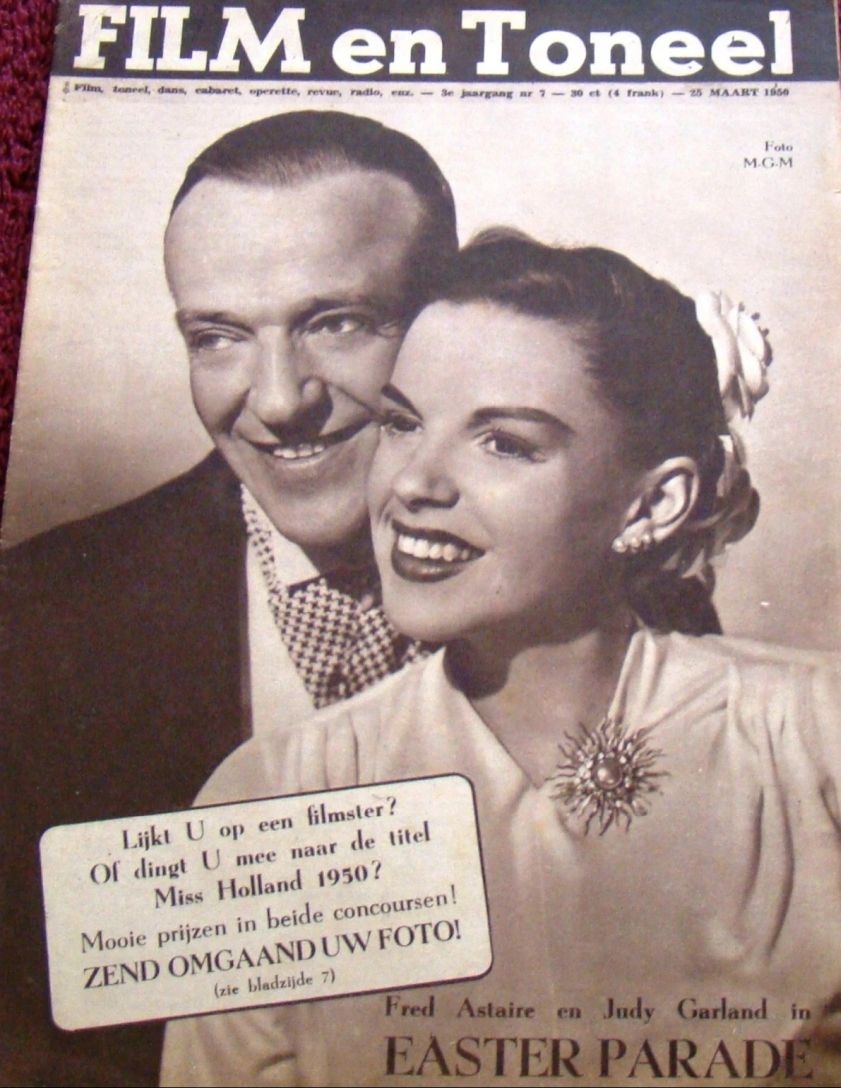 FILM EN TONEEL magazine side cover 25 March 1950