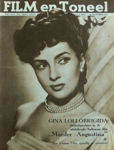FILM EN TONEEL magazine side cover 18 November 1950